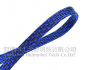 Desgaste azul - tear de fio resistente do escudo térmico, envoltório de alta temperatura do fio do algodão