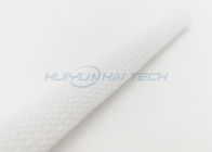 Cor preta Sleeving trançada expansível de nylon high-density para a proteção do cabo