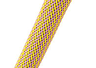luva do cabo da malha do nylon de 32mm, Sleeving de nylon expansível do tamanho feito sob encomenda