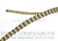 luva de alta temperatura redonda do fio de 4mm, luva resistente ao calor trançada para o cabo