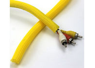 Lado não tóxico do ANIMAL DE ESTIMAÇÃO que abre o envoltório de fecho automático do cabo, tear de fio trançado rachado