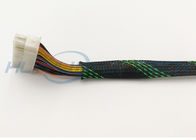 Sleeving trançado bonde resistente abrasivo para a multi proteção do chicote de fios de cabo