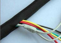 Tear de fio trançado, fio resistente ao calor e cabo rachados Sleeving o tamanho feito sob encomenda
