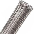 304 resistentes elásticos Sleeving trançados de aço inoxidável do monofilamento
