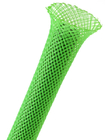 Fio flexível Mesh Sleeve do verde livre do halogênio, Sleeving expansível da trança do ANIMAL DE ESTIMAÇÃO