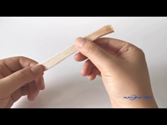 Ambiental - Sleeve elétrico trançado amigável 0.25mm / 0.2mm PET Monofilament