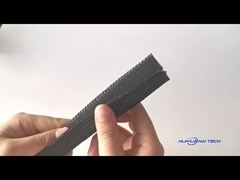 Mangueira de Velcro Preta Personalizada para Chicote de Cabos