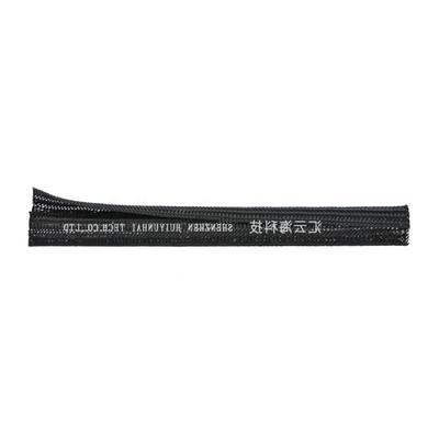 comprar Sleeving trançado 50mm de fecho automático feito sob encomenda do cabo do ANIMAL DE ESTIMAÇÃO dos PP do envoltório de 6mm fabricação em linha