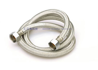 comprar Sleeving trançado de aço inoxidável do diâmetro feito sob encomenda para chicotes de fios do fio fabricação em linha