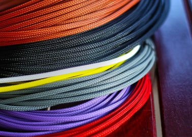 comprar Chama - revestimento high-density Sleeving trançado expansível do ANIMAL DE ESTIMAÇÃO retardador fabricação em linha