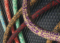 Os PP puros Yarn a cor feita sob encomenda Sleeving trançada algodão para a proteção do cabo/fio
