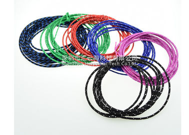 comprar Alto densidade Sleeving trançado algodão do halogênio da proteção do cabo livre fabricação em linha