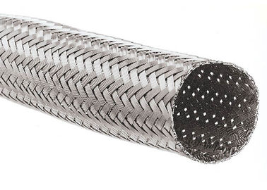 comprar Impressão feita sob encomenda de aço inoxidável expansível do logotipo da resistência de abrasão da luva do cabo fabricação em linha