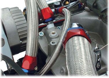 comprar Cor de prata Sleeving trançada de aço inoxidável lisa de grande resistência tamanho de 1MM - de 100MM fabricação em linha
