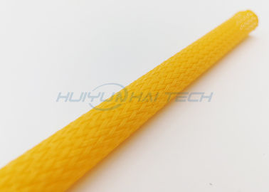 comprar ANIMAL DE ESTIMAÇÃO amarelo Sleeving trançado, envoltório da prova da chama em torno de Sleeving trançado fabricação em linha