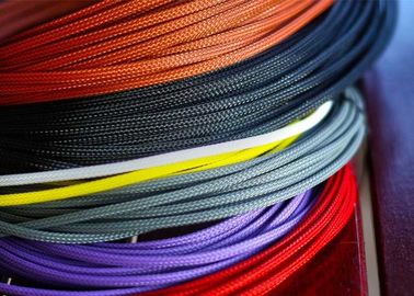 comprar Luva de nylon trançada de pouco peso/flexível para a proteção elétrica do fio fabricação em linha