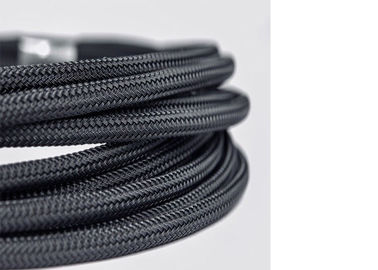 comprar Chama alta - largura feita sob encomenda da luva de nylon trançada retardadora para o chicote de fios do fio do cabo fabricação em linha