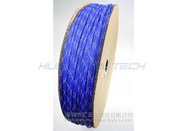 comprar Limpe a luva resistente ao calor do fio do corte, Sleeving trançado resistente ao calor do poliéster fabricação em linha