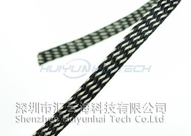 comprar Sleeving resistente da abrasão do fio do PC para a tampa de fio, PET Sleeving expansível trançado fabricação em linha