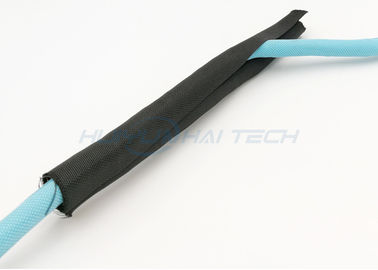 comprar Auto que envolve a bainha de cabo tecida, Sleeving preto/do amarelo do fio e cabo fabricação em linha