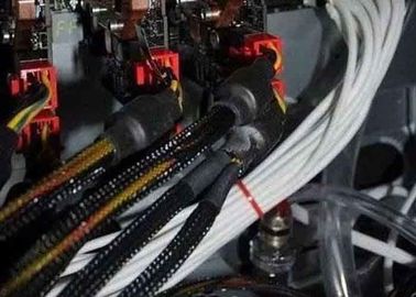 comprar Chama - Sleeving trançado bonde retardador para a auto proteção da tampa do cabo fabricação em linha