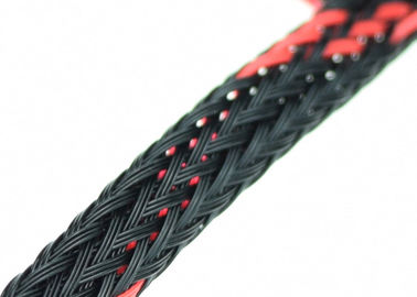 comprar ANIMAL DE ESTIMAÇÃO expansível colorido do revestimento do fio trançado de 20mm para o chicote de fios do nylon da tampa fabricação em linha