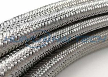 comprar 90MPA Sleeving trançado de aço inoxidável liso industrial 600V para a condução do cabo fabricação em linha
