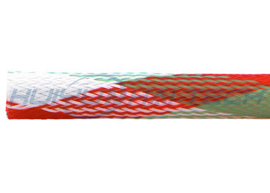 comprar Anti - Sleeving trançado expansível do ANIMAL DE ESTIMAÇÃO abrasivo do poliéster para a proteção do cabo fabricação em linha