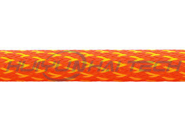 comprar Sleeving trançado expansível do ANIMAL DE ESTIMAÇÃO resistente de alta temperatura para a proteção da isolação do cabo fabricação em linha