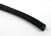 Sleeving trançado bonde preto/cinzento, luva de proteção do cabo para industrial 