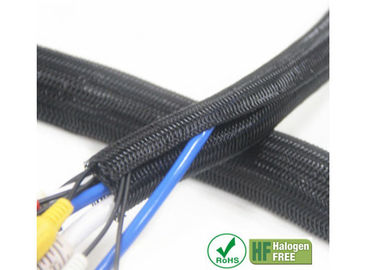 comprar Auto da resistência da torção que envolve a boa força Sleeving trançada para a proteção do cabo fabricação em linha