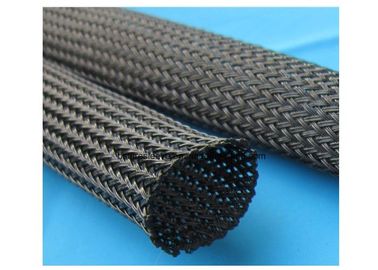 comprar Diâmetro feito sob encomenda Sleeving trançado automotivo da resistência de abrasão para cabos bondes fabricação em linha