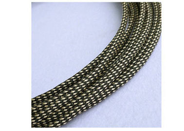 comprar Preto Sleeving trançado expansível do ANIMAL DE ESTIMAÇÃO bonde para a proteção do cabo da isolação térmica fabricação em linha