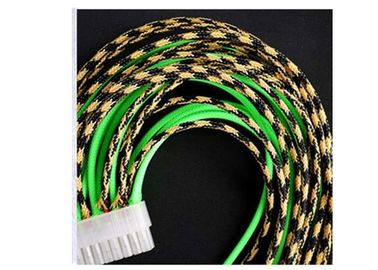 comprar Cabo expansível durável da resistência de abrasão que Sleeving com o monofilamento do ANIMAL DE ESTIMAÇÃO de 0.25mm fabricação em linha