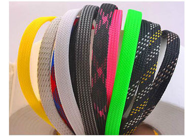 comprar Cabo trançado high-density que Sleeving o padrão do UL RoHS para o equipamento automático fabricação em linha