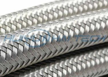 comprar Cobertura total Sleeving trançada de aço inoxidável de 304 metais para a proteção do cabo do IEM fabricação em linha