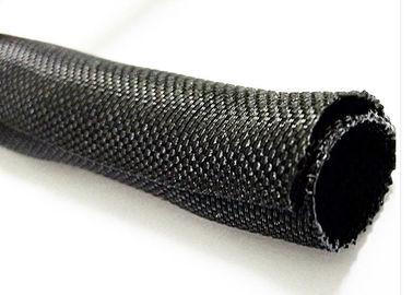 comprar Auto resistente da abrasão que envolve Sleeving trançado rachado para o chicote de fios da gestão do cabo fabricação em linha