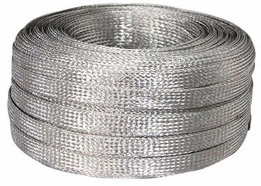 comprar Sleeving trançado metálico alto da resistência de abrasão para EMI Shielding fabricação em linha