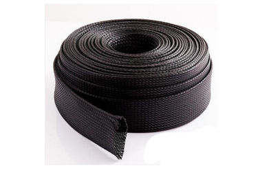 comprar Resistência de abrasão Sleeving trançada elétrica da flexibilidade alta para a gestão/organizador fabricação em linha