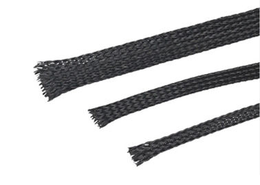 comprar Material Sleeving do poliéster do cabo expansível alto da superação para o áudio - video/automotivo fabricação em linha