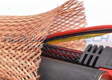 comprar O meta estanhou Sleeving trançado de cobre, cabo expansível que protege a luva fabricação em linha