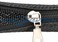 Envoltório automotivo do cabo da luva do zíper para a proteção da gestão do chicote de fios
