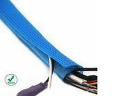 Envoltório trançado Velcro do cabo da gestão do chicote de fios do fio, peso leve da tampa de fio de Velcro