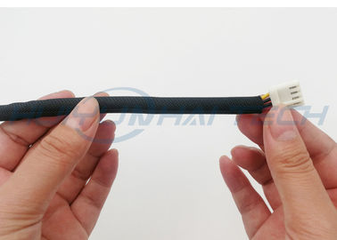 comprar PET o auto que envolve Sleeving trançado rachado para a gestão do fio/chicote de fios de cabos fabricação em linha
