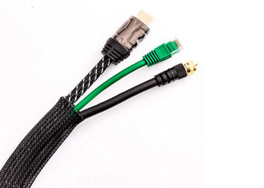 comprar Estabilidade duradouro resistente Sleeving trançada expansível da chama do ANIMAL DE ESTIMAÇÃO do chicote de fios de cabo do PC fabricação em linha