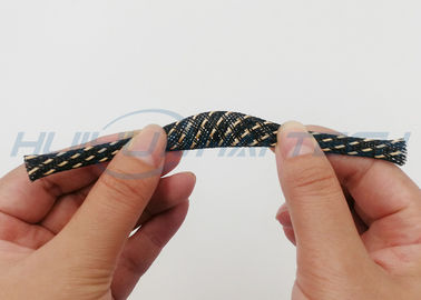 comprar Cabo trançado expansível que Sleeving, costume Sleeving da prova da chama do fio à prova de fogo fabricação em linha