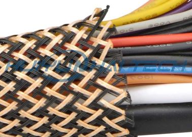 comprar O ANIMAL DE ESTIMAÇÃO isolou Sleeving trançado expansível para a chama - cabo retardador de Flexo fabricação em linha