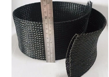 comprar Material Sleeving trançado bonde resistente do ANIMAL DE ESTIMAÇÃO da abrasão para a proteção do cabo fabricação em linha