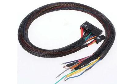 comprar A/V / HDMI cabografa a aprovação material Sleeving trançada expansível do poliéster ROHS do ANIMAL DE ESTIMAÇÃO fabricação em linha