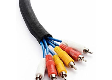 comprar Auto material do poliéster que envolve envoltório Sleeving trançado rachado em torno da luva do cabo fabricação em linha